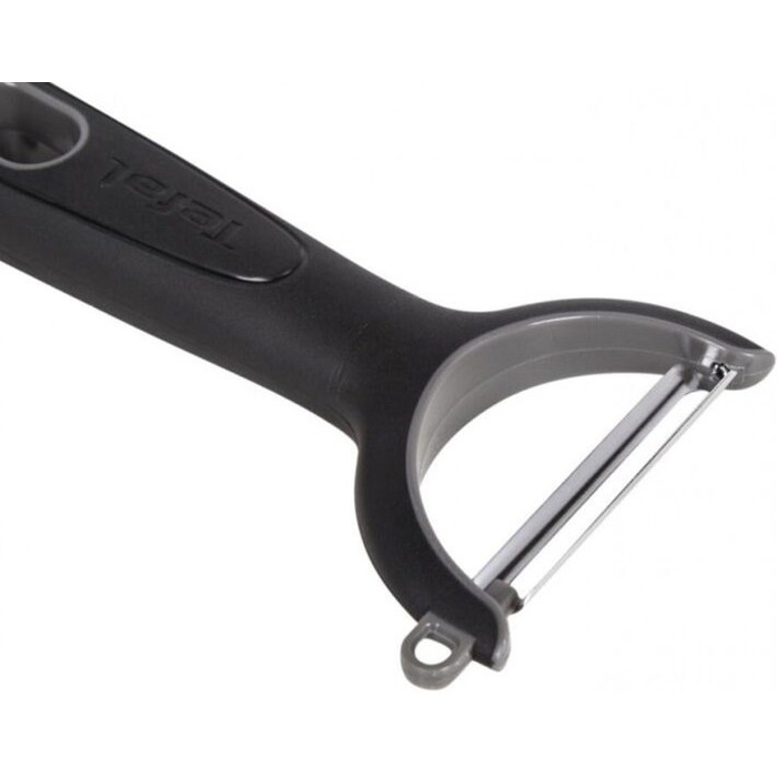 Tefal Овощечистка горизонтальная Comfort, 14см, нержавеющая сталь, пластик, черный