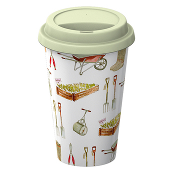 Кухоль дорожня CreativeTops Gardeners, з кришкою, 350 мл