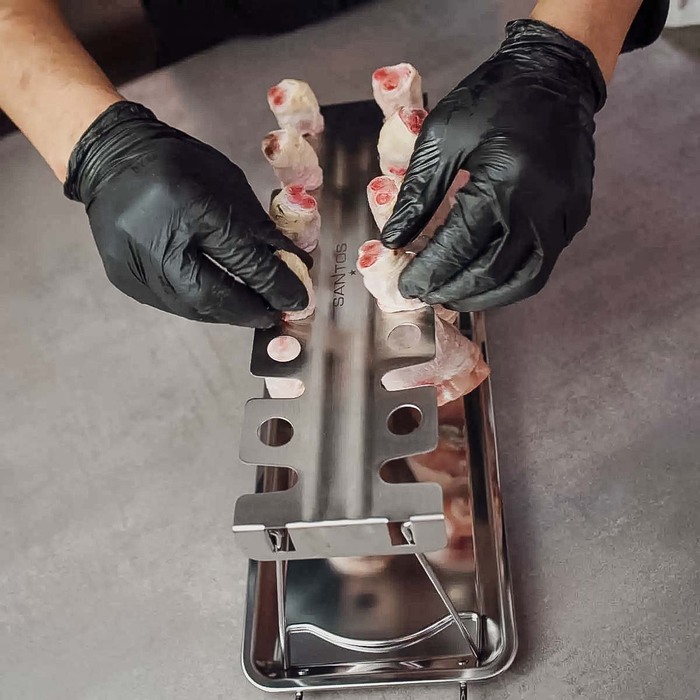 Стойка для куриных ножек, нержавеющая сталь Santos