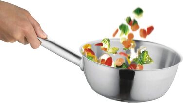 Сотейник Schulte-Ufer 6479-20 Profi-Line i, мідна підлога, 20 см, нержавіюча сталь