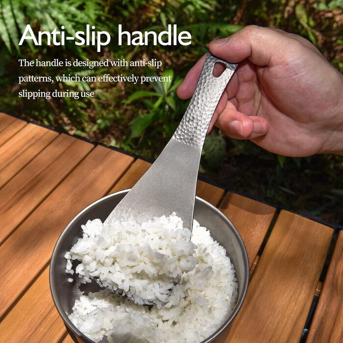 Титанова ложка для кемпінгу iBasingo