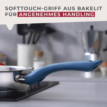 Сковорода 24 см, синий Essential Fackelmann