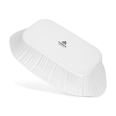 Прямокутна форма для запікання Fissman 26,5х19х7 см / 1,1 л порцеляна (14177)