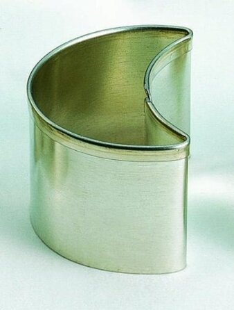 Формочка для печива Півмісяць металева 4 см Kaiser