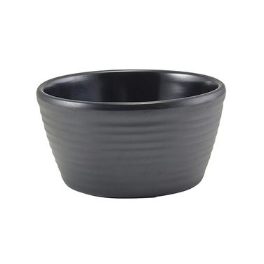 Соусник меламіновий 68 мл, чорний, матовий, GenWare