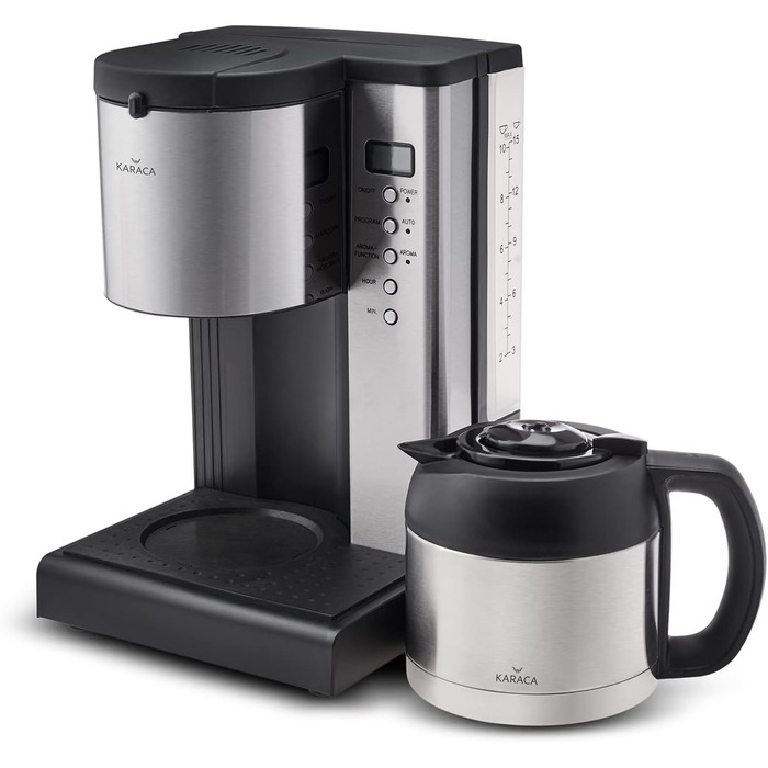 Кавоварка з ароматичним фільтром 1000 Вт, 1,35 л Coffee Art Karaca