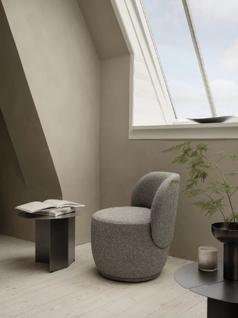 Блюдо плоске 34 см обпалений метал Ondea Blomus