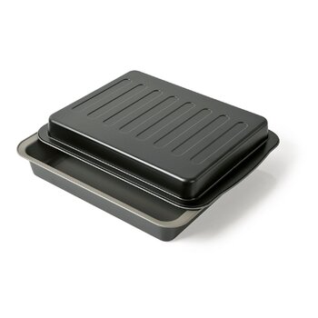 Форма для випічки з кришкою прямокутна 41 x 31 см Delicious Kaiser