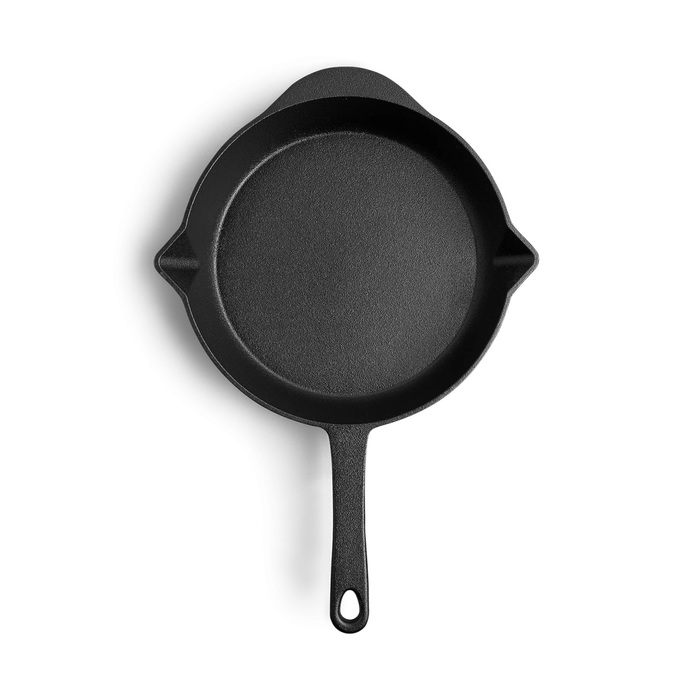 Сковорода чугунная с ручкой 26 см Burnhard