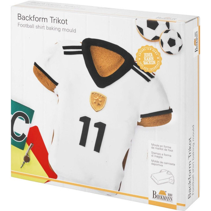 Форма для випічки у вигляді футболки, 28 x 29 х 5,5 см, RBV Birkmann