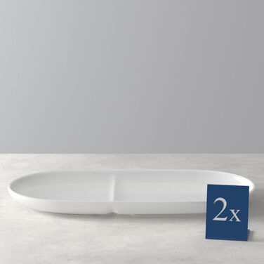 Набір з 2 підставок / підносів 33 х 16 см Soup Passion Villeroy & Boch