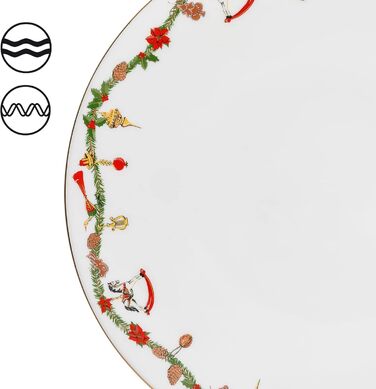 Рождественский сервиз на 6 персон, 18 предметов Nora Christmas Hutschenreuther
