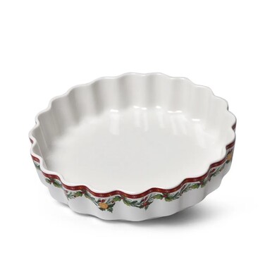 Форма для запекания Fissman NEW YEAR 24,6 см фарфор (13813)