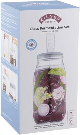 Набір для ферментації 3 л, 5 предметів Kilner
