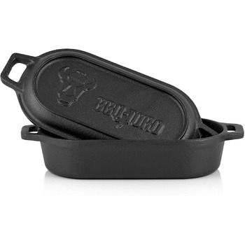 Чавунна жаровня 1 л 29 х 12,5 х 5,5 см BBQ-Toro