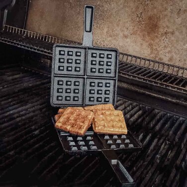 Чавунна вафельниця 17,5 см x 18,5 см Santos