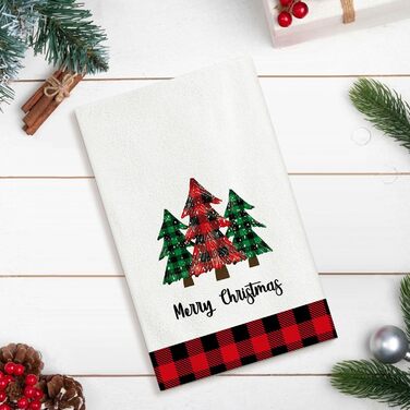 Набір з 2 різдвяних кухонних рушників 45 x 65 см, набір R Ohok