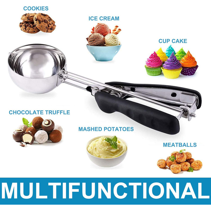 Ложка для морозива 19 см TELANKS