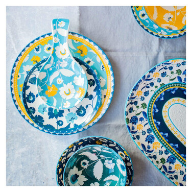 Підставка для ложки Maxwell & Williams RHAPSODY TEAL, порцеляна, 23,5 х 13 см