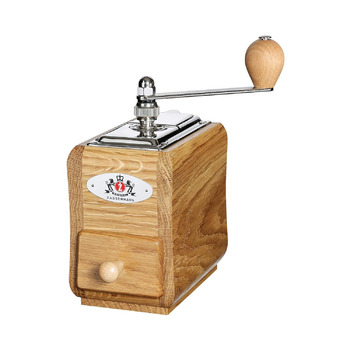 Кавомолка Zassenhaus SANTIAGO , Кавомолка із загартованої сталі , Ручна кавомолка з ручним рукояткою , Забезпечує точний і рівномірний помел , Зберігає аромати кави