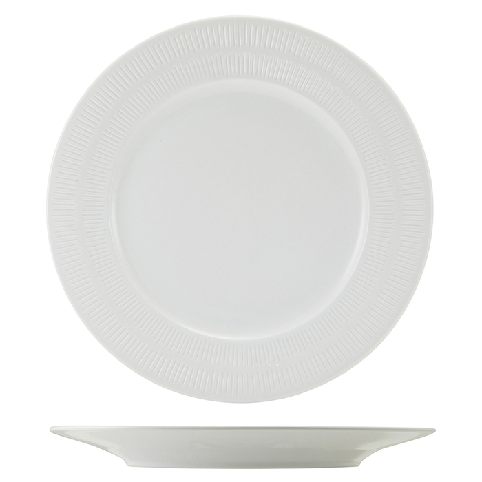 Тарілка 27 см, Incise Porcelain Solara, GenWare