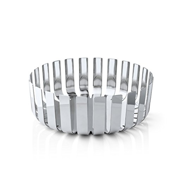 Кошик для фруктів кругла глянсова 24 см Gusto Blomus