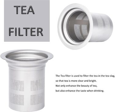 Титанова чашка з кришкою з фільтром 180 мл. iBasingo