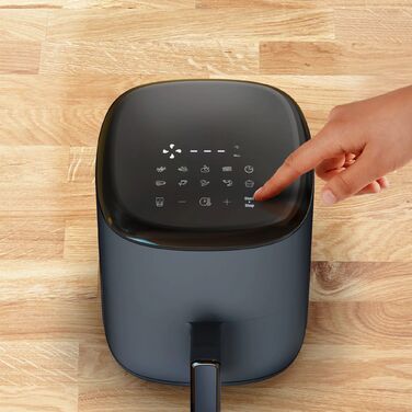 Tefal Мультипіч EasyFry Compact, 1300Вт, чаша-3л, сенсорне керув., пластик, темно-синій