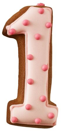 Форма для печива у вигляді цифри 1, 6 см, RBV Birkmann