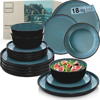 розмір: набір столового посуду з 18 предметів