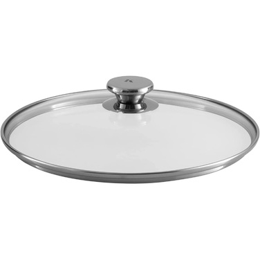 Кришка для каструлі 28 см скляна Klamer