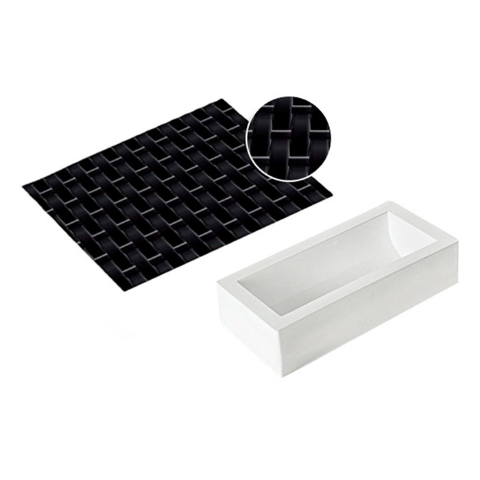 Kit Buche  VIENNA  Набір форма силіконова + силіконовий килимок для декору ' VIENNA' 250x90 mm, h 70