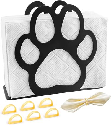 Держатель для салфеток черный cersaty