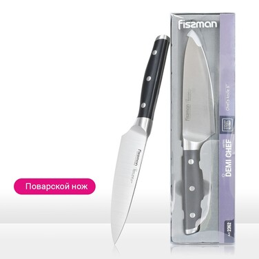 Ніж кухарський Fissman DEMI CHEF 15 см (2362)