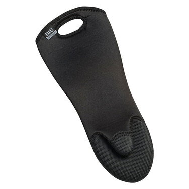 Кухонная варежка черная, неопрен, 32 х 16 см Built