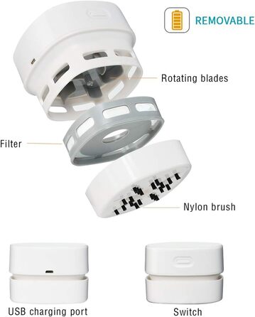 Міні-пилосос 4 Вт білий Surplex