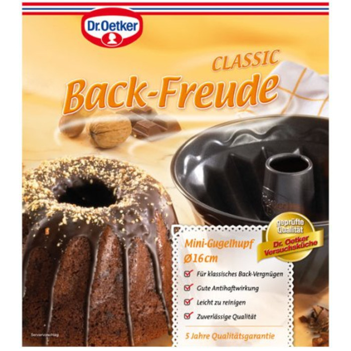 Форма для випічки міні кексів розємна Ø 18 см Back - Freude Mini Dr. Oetker