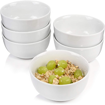 Столовий сервіз, білий, порцеляна, піала 6 шт. Sänger New Port