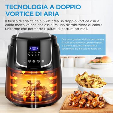 Аерофритюрниця 3,5 л 1500 Вт Midea