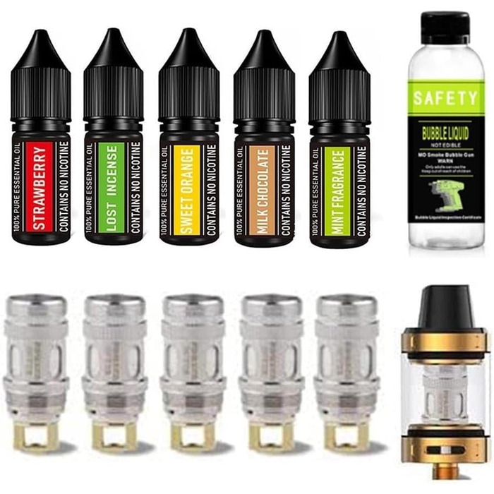 Набір для приготування коктейлю з бульбашками для димової гармати, пістолет для настоювання диму, аксесуари - рідина для бульбашок, ефірна олія, серцевина копченої губки, бак для копченого палива, набір інструментів для настоювання коктейлю з димом IY F (