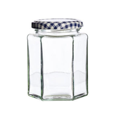 Баночка з кришкою, що загвинчується 110 мл, шестигранна Kilner