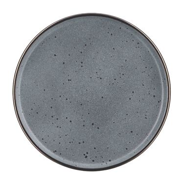 ARDESTO Тарілка обідня Fasano, 26см, кераміка, сірий темний