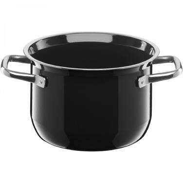 Каструля висока 18 см, чорна Compact Silit