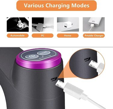 Насос для пляшок з водою на 5 галонів 4 Вт чорний ZHITING