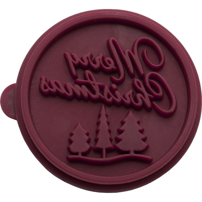 Штамп для печива, 7 см, Merry Christmas RBV Birkmann