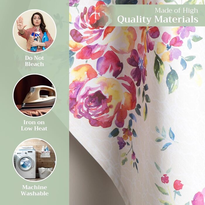 Набір із 3 багатоцільових кухонних рушників Maison d&39 Hermine Rural Christmas, 100 бавовна Барні рушники День подяки/Різдво (50 см x 70 см) (Рожевий сад)