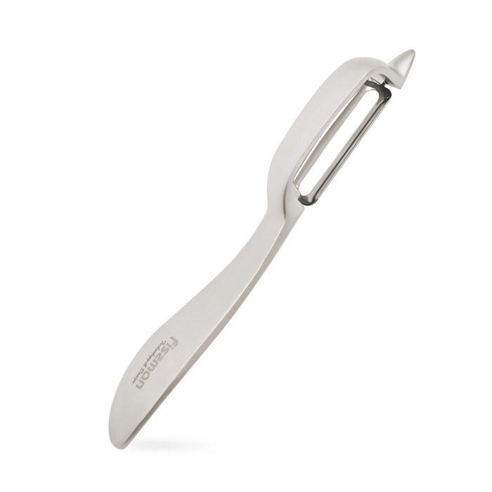 Ніж Fissman для чищення овочів LILY 16,5 см Р-форми цинковий сплав (11786)