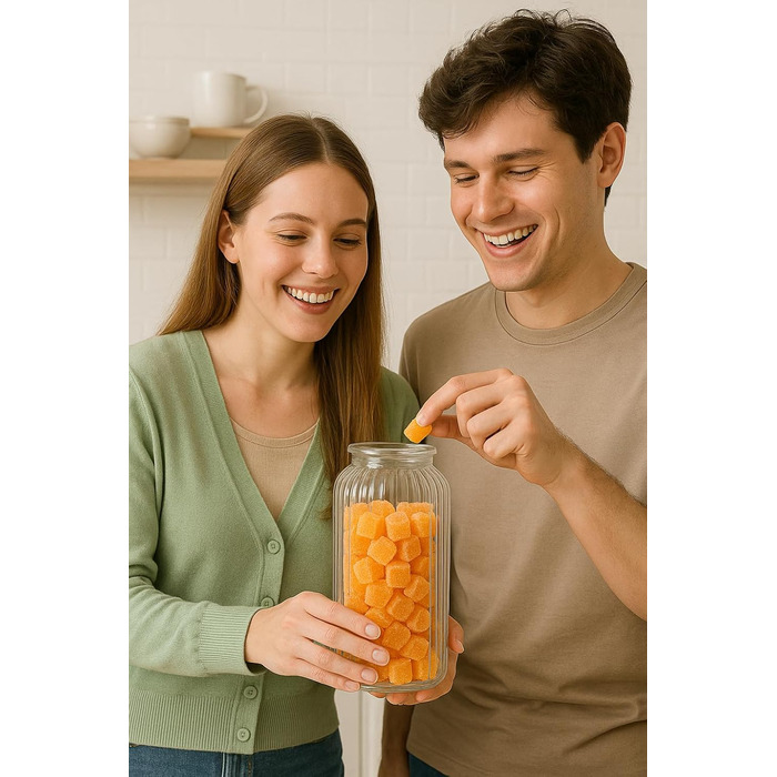 Банки для конфет 1,2л 6 шт. KAMACA