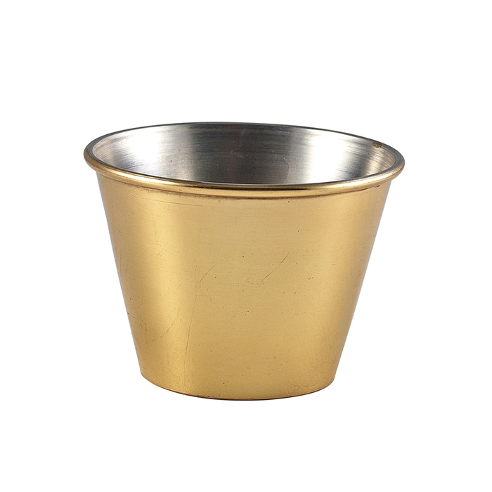 Соусник металевий 114 мл, золоте покриття, GenWare