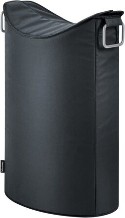 Кошик для білизни 65 л чорна Frisco Blomus